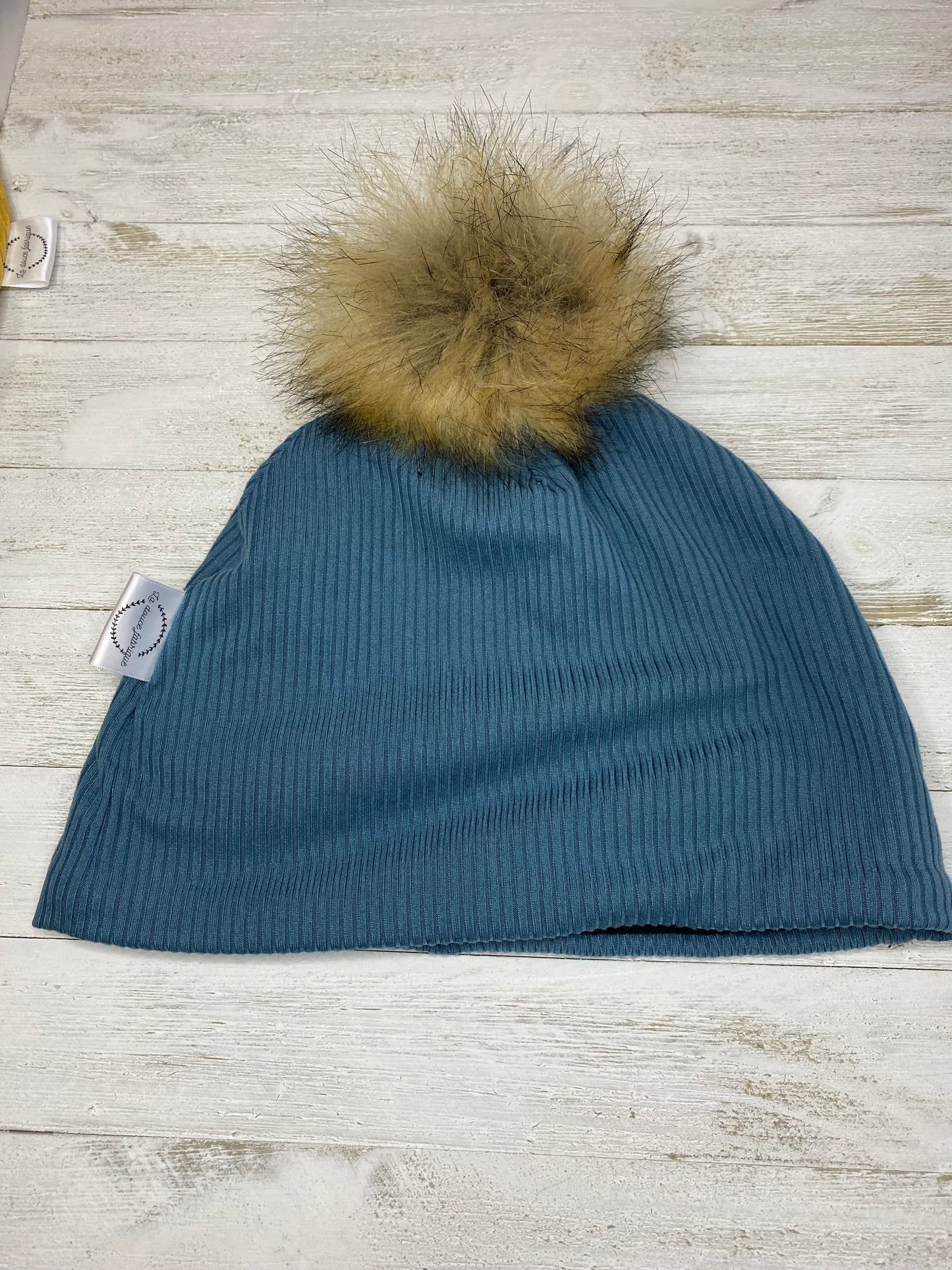 Tuque doublée en micro-polar - 8-12 ans - Bleu