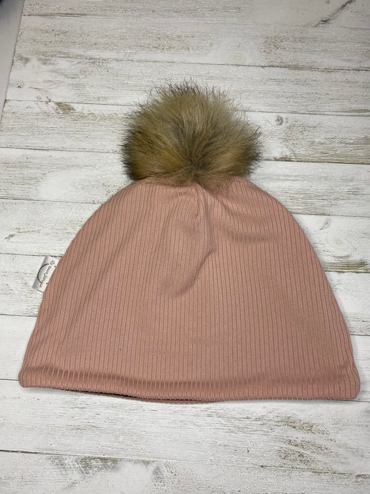 Tuque doublée en micro-polar - 8-12 ans - Rose