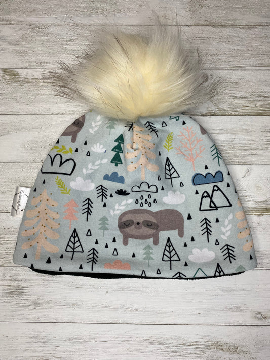 Tuque doublée en micro-polar - 3-5 ans - Nuage