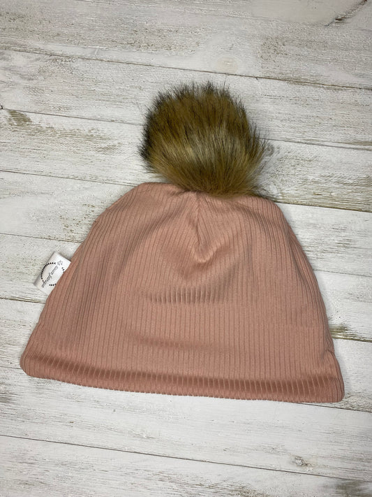 Tuque doublée en micro-polar - 3-5 ans - Rose