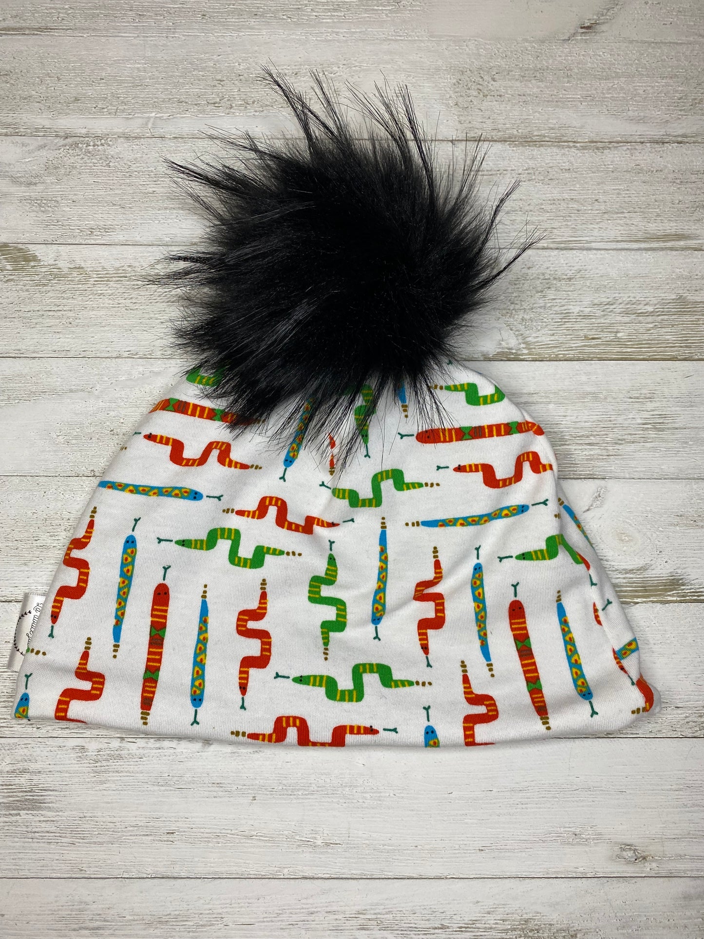 Tuque doublée en micro-polar - 3-5 ans - Serpent