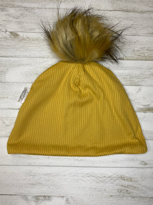 Tuque doublée en micro-polar - 5-8 ans - Jaune