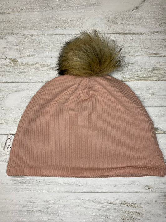 Tuque doublée en micro-polar - Adulte - Rose